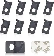 VNAKER 8pcs Plastic Arrow Rest Recurve Bow Arrow Rest Adhesive Back Hunting Shooting Targeting Accessory for Right or Left Hand
