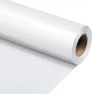 Merture Solid Color Wrapping Paper Roll - 17 Inches X 32.8 Feet(46.5 sq.ft.) - 1 Roll, Metallic White Wrapping Paper for Wedding, Birthday, Party, Holiday, Congrats, Shower