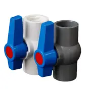 Ball Valve Solvent Weld Ball Valve Control Fish Pond Filter 20-63mmFlow Plumbing