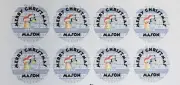 24x Personalised Christmas Gift Stickers Labels Bluey Bingo Dog Blue Heeler