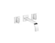 Dornbracht 36712780-00 Mem Wall Mounted 3 Hole Lavatory Mix CHROME