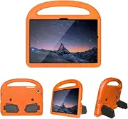 Case for Samsung Galaxy Tablet A8 Case 10.5 inch 2022 SM-X200/X205/X207,Kids Handle Stand Rugged Case EVA Foam Carrying Case Heavy Duty Protective Cover,Orange