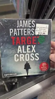 Target: Alex Cross by James Patterson (2018, Compact Disc, Abridged edition) NEW