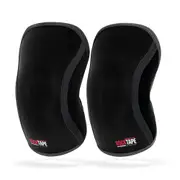Rocktape Assassins 7mm Knee Compression Sleeves Sports/Gym Support XL Black