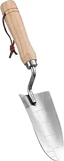 Abaodam Garden Trowel with Handle Digging Shovel for Gardening Pointed Hand Tool for Planting Weeding and Soil Moving Durable Garden Tool for Efficient Use