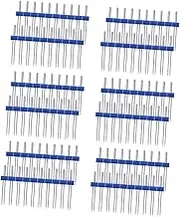 ULDIGI Sewing Machine Twin Needles Double Needles Kit 4mm Size 100pcs Sewing Machine Needles for Knits for Beginner Sewing Machines C01-005-00172