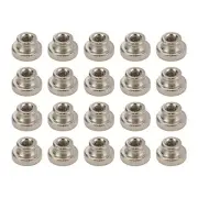 20 Pcs M4 Knurled Thumb Nuts,Round Knobs Fastener for 3D Printer Parts
