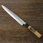 "HONMAMON" Japanese Sashimi Knife 270mm (10.6") Silver-3 Ginsan For Left Hander