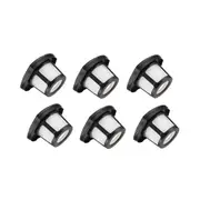 6pcs Replacement Hepa Filter For 2284w, 2390, 2389, 2390a Hand Vacuum Compare To Part 1614212, 1614