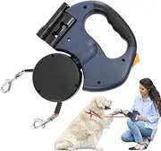 Retractable Pet Lead for Dogs - Retractable Pet Lead for Dogs, 360-Degree Rotatable Dog | Multipurpose - Outdoor Walking Cord, Portable Training Lead, Pet Accessories for Small