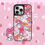 三麗鷗 高品質 SANRIO MY MELODY 硬殼適用於 IPHONE 15 14 PLUS 13 12 11 PR