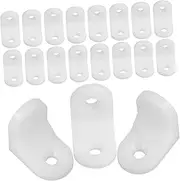 NAMOARLY Wood Bracket Set Pcs Right Angle Brackets for Wardrobe Cabinet Hardware Easy to Install