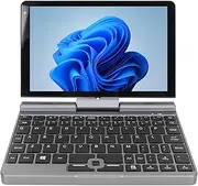 8in Laptop, 180° Convertible Touch Screen Mini Laptop, 11 PC 1280 X 800 IPS Screen Dual WiFi Bluetooth 5.2 USB 3.2 Type C, Notebook Computer with QWERTY Keyboard for Game