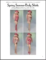 "Spring-Summer Bodyshirts" - 24"(60 cm) BJD Ball Jointed Doll Clothing Pattern