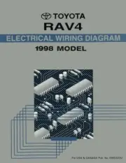 1998 Toyota RAV4 Wiring Diagrams Schematics Layout Factory OEM