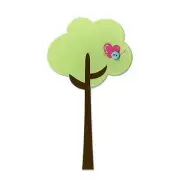 Sizzix Bigz Tree & Heart die #657697 Retail $19.99 RETIRED, FUN, Cuts Fabric!