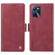 Flip Stand Cover for Realme C35 4G/Narzo 50A Prime,PU Leather Skin-touch Wallet Phone Case