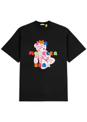Moncler Genius 1 Moncler JW Anderson Printed Cotton T-shirt - Black - M M