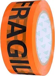Alipis 1 Roll Heavy Duty Fragile Tape Warning Packing Tape for Moving Boxes Secure Adhesive for Shipping and Protecting Fragile Items