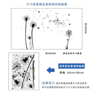 五象設計 創意歐式星空鹿貼紙臥室房間背景牆壁裝飾牆壁紙自粘牆貼畫