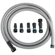 16 Ft. Hose for Home and Shop Vacuums with Expanded Multi-Brand Power Tool Adapt