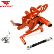 For KTM Super Duke R 2014-2019 CNC Rearset Footrest Footpeg Pedal Orange 2017 18