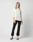 NWT Women's Ann Mashburn Ana Fringe Metallic Tweed Top SZ XL Retail $ 395.