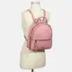 [二手] Coach Crossgrain Leather Jordyn Backpack in Bubblegum Pink F76624 泡泡糖粉 十字紋後背包 雙肩包 二手 精品