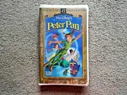 Walt Disney Peter Pan Masterpiece 45th Anniversary Limited Edition VHS Tape