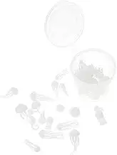 IWOWHERO Epoxy Resin Fillers Landscape Accessories for DIY Crafts Lifelike Mold Casting Supplies Durable and Easy to Clean for Printing Projects