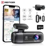 F9 Dash Cam 4K Front and Rear Wifi GPS Car Camera for Parking Mode Car Dvr for N