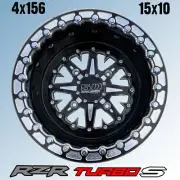 50 Caliber Racing 15x10 Ultra Light Beadlock Wheel 502 4x156 RZR Turbo S Pro XP
