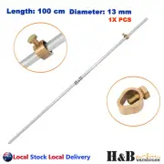 Electric Fence Earth Bar Galvanised Steel Earth Rod Grounding Spike Brass Clamp