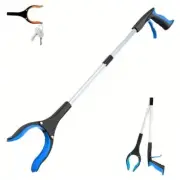 Reacher Grabber - Foldable Gripper and Reaching Tool - 32”Extra Long Handy Blue