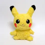 Pikachu MokoMoko Plush Pokemon Fluffy Toy 22cm Tall SEKIGUCHI