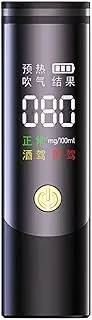Car Alcohol Tester - Rechargeable Fast Portable, Accurate Alcohol Tester,Fast-High-Accuracy Breathalyzer, Professional Digital Breath Meter for Safe Driving