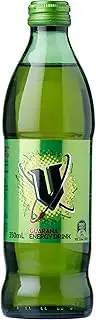V Energy Green Guarana Energy Drink Bottle, 24 x 350 Milliliters