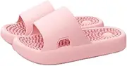 [WIGSELBL] Massage Sandals for Women,Foot Massager Slippers for Plantar Fasciitis,Shower and House Shoes,Non-Slip Quick Drying Pool Slides Beach Sandals