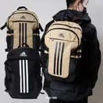 ADIDAS POWER VI BACKPACK 三線 多夾層 後背包 黑色【HB1324】卡其色【HM9158】