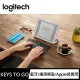 【Logitech 羅技】Keys-To-Go iPad藍芽鍵盤(黑色)