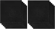 Dadabig 10 PCS Replacement Cat Litter Boxes Filters, Cat Litter Pans Odor Carbon Filters for Hooded Cat Litter Tray and Cat box Pan Odor Control