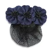 Professional Nurse Headdress Net Net Stewardess Hair Accessories Hotel Hair Net Korean Bow Hair Accessories Lady Hair Clip