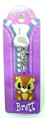 ZIPPER PALS 'Brett' Zipper Pull (NEW)