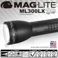 在飛比找momo購物網優惠-【MAG-LITE】ML300LX 3-Cell D LED