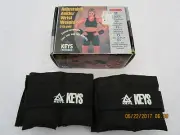 Vintage Ankle/Wrist Weights Adjustable NIB Keys Fitness 5#s