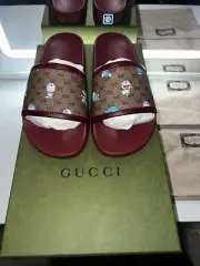 Gucci X Doraemon Slides