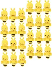Tofficu 36Pcs Bee Erasers for Cute Party Favors School Supplies Fun Learning Stationery for Students Classroom Decoration