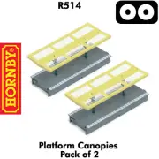 PLATFORM CANOPIES pk 2 Station building OO gauge 1:76 model railways HORNBY R514