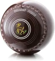 [Drakes Pride] Professional Bowls - Brown, gripped, Size 2, Heavy
