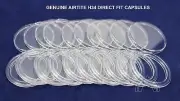 10 34mm Airtite Coin Capsules for 1oz Gold Libertad 1oz Silver Peso / Air Tight